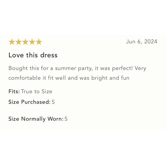 NWT Size 1X - Love The Label Cotton Swing Mini Dress (NWT US$ 228) - Picture 12 of 16